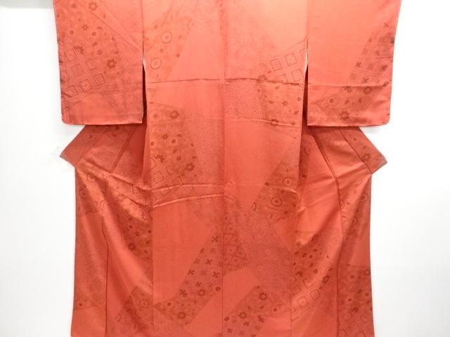 JAPANESE KIMONO / KOMON / FLOWER ARABESQUE